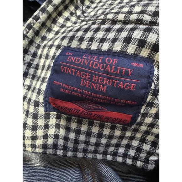 Cult Of Individuality Japanese Selvedge Denim Rebel Straight Jeans Men's 33X34 - Picture 6 of 9